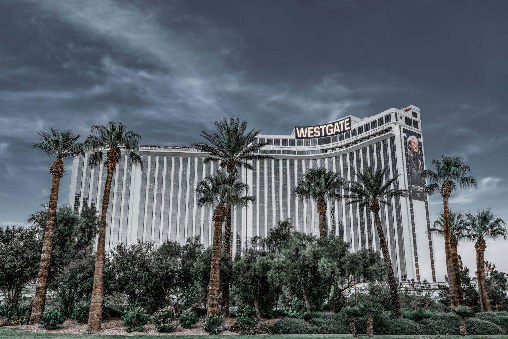 Westgate Las Vegas Outside of the grand resort
