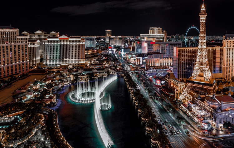 Las Vegas Strip at night