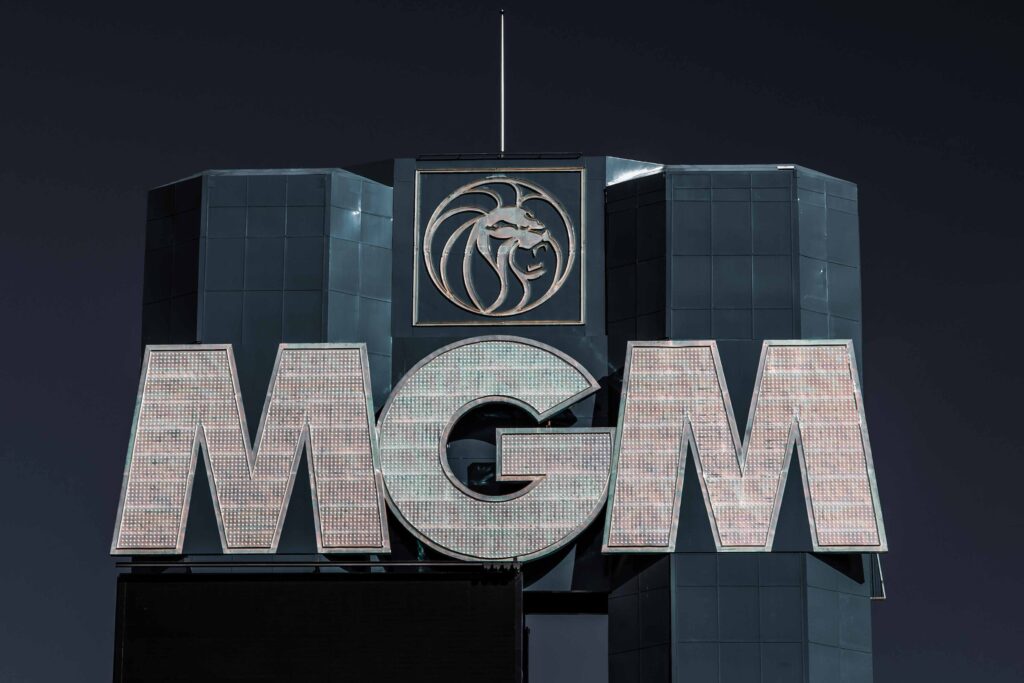 MGM sign in Las Vegas