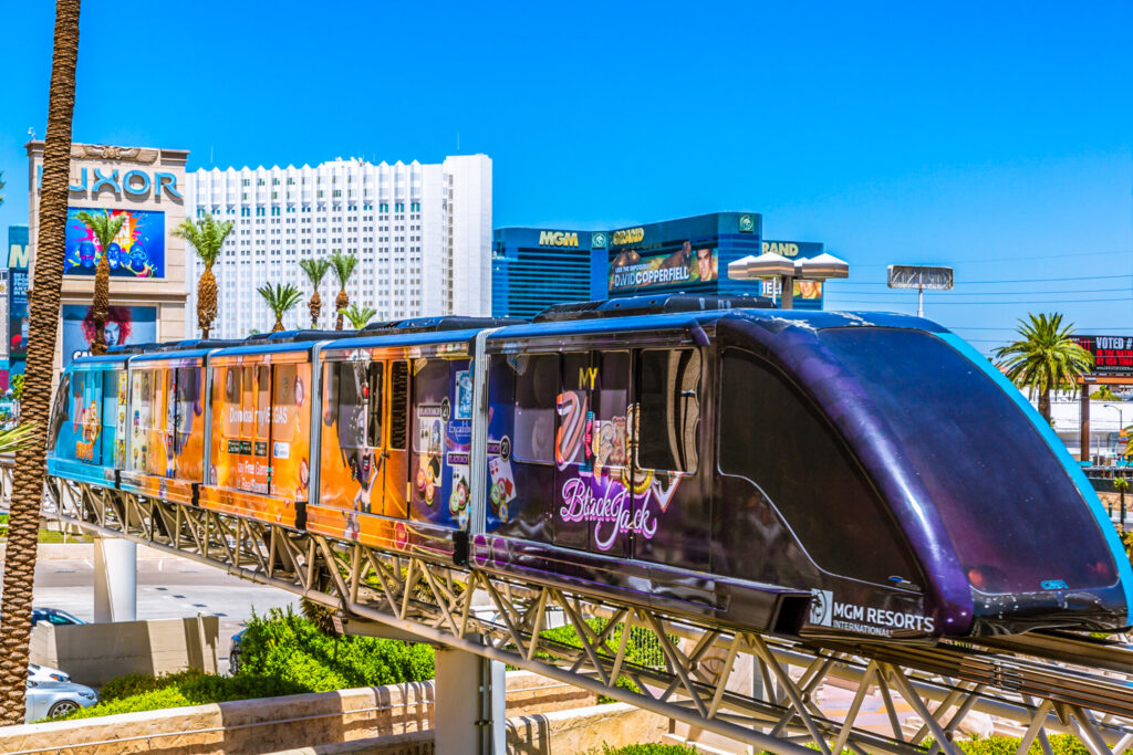 The Las Vegas Hack is taking the FREE monorails on the strip that most people have no idea about